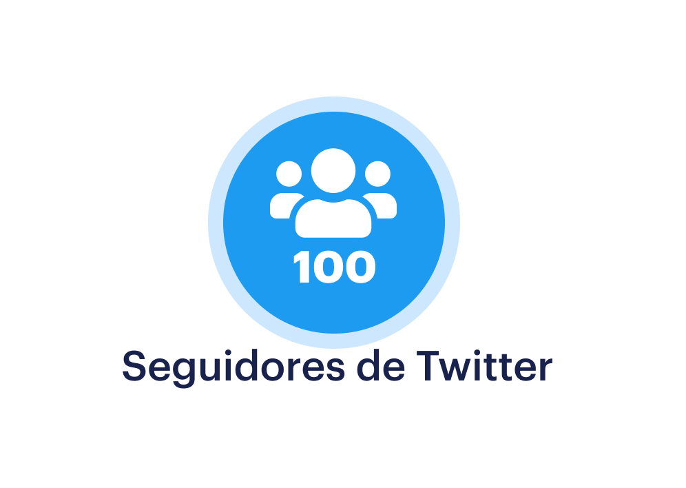 100 seguidores de Twitter